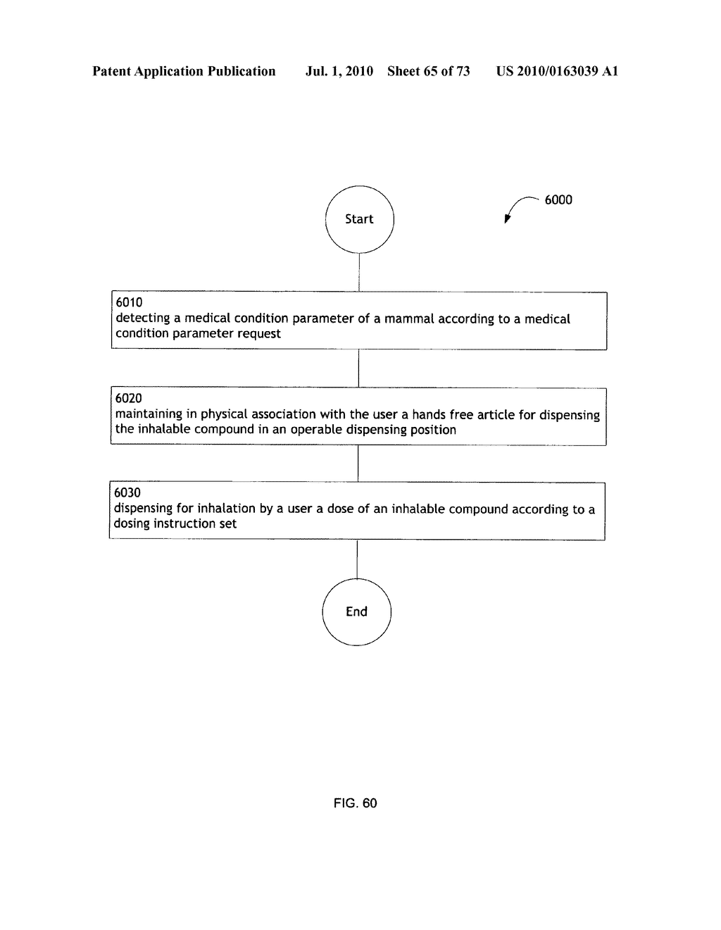 Method for administering an inhalable compound - diagram, schematic, and image 66