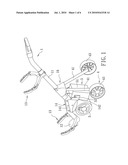 GOLF BAG CART diagram and image