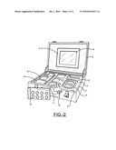 CONVEYING MEANS, IN PARTICULAR A SUITCASE diagram and image