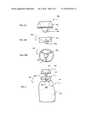 DEVICE AND METHOD FOR STORING AND MIXING AT LEAST TWO MATERIALS diagram and image