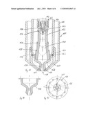 Two-Component Nozzle With Secondary Air Nozzles Arranged in Circular Form diagram and image