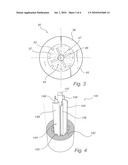 GYRATORY CRUSHER WITH ARRANGEMENT FOR RESTRICTING ROTATION diagram and image