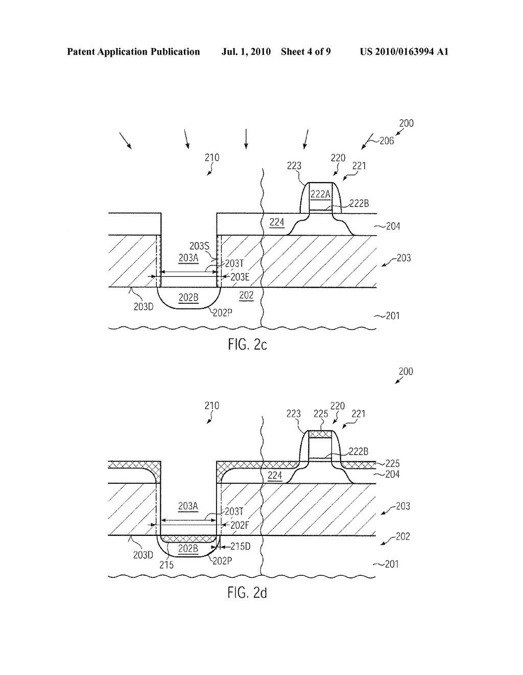 SOI DEVICE WITH A BURIED INSULATING MATERIAL HAVING INCREASED ETCH RESISTIVITY - diagram, schematic, and image 05