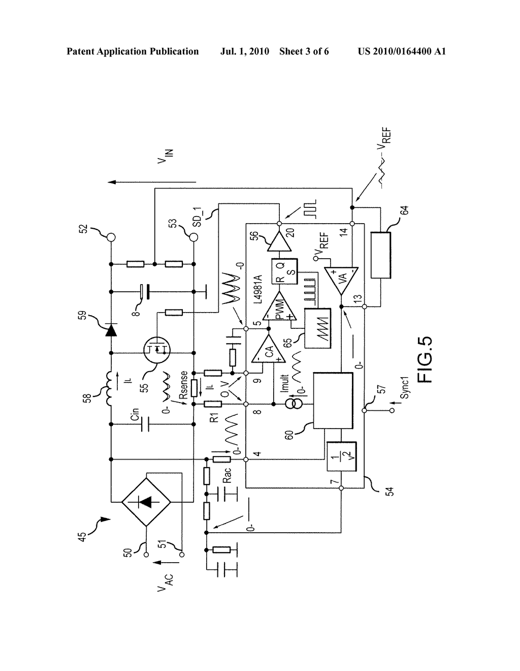 SWITCHING POWER SUPPLY SYSTEM FOR OPTICAL SOURCES OR A LOAD REQUIRING A CONTROLLED SUPPLY CURRENT - diagram, schematic, and image 04