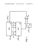 MULTI-STAGE COMPARATOR WITH OFFSET CANCELING CAPACITOR ACROSS SECONDARY DIFFERENTIAL INPUTS FOR HIGH-SPEED LOW-GAIN COMPARE AND HIGH-GAIN AUTO-ZEROING diagram and image