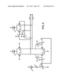 MULTI-STAGE COMPARATOR WITH OFFSET CANCELING CAPACITOR ACROSS SECONDARY DIFFERENTIAL INPUTS FOR HIGH-SPEED LOW-GAIN COMPARE AND HIGH-GAIN AUTO-ZEROING diagram and image