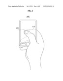 CONTROL SIGNAL INPUT DEVICE AND METHOD USING DUAL TOUCH SENSOR diagram and image