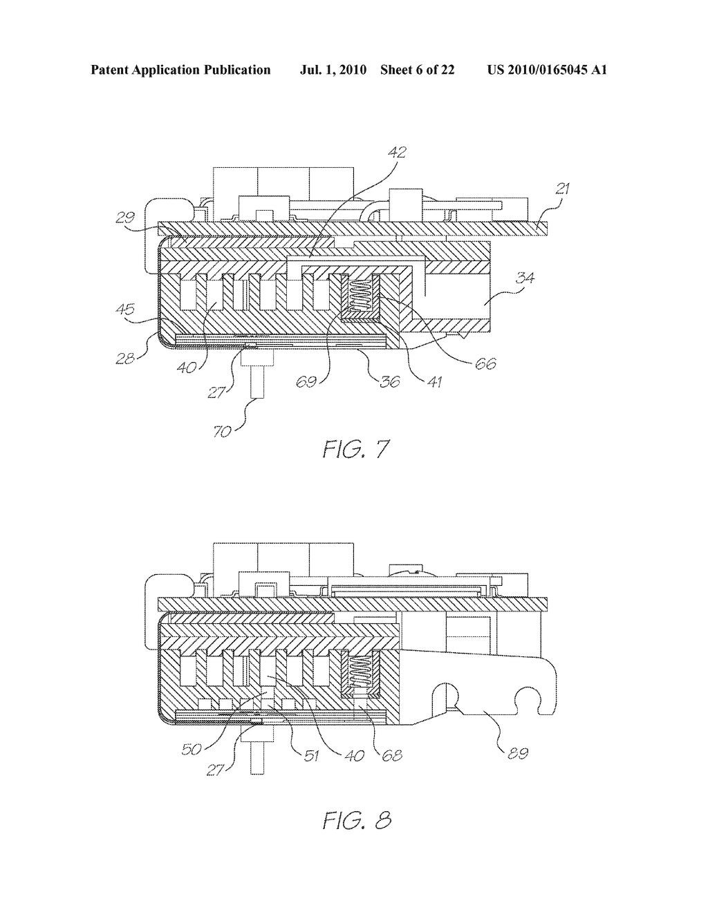PRINT ENGINE ASSEMBLY WITH ROTATABLE PLATEN DEFINING CAVITY FOR HOLDING BLOTTING MATERIAL - diagram, schematic, and image 07