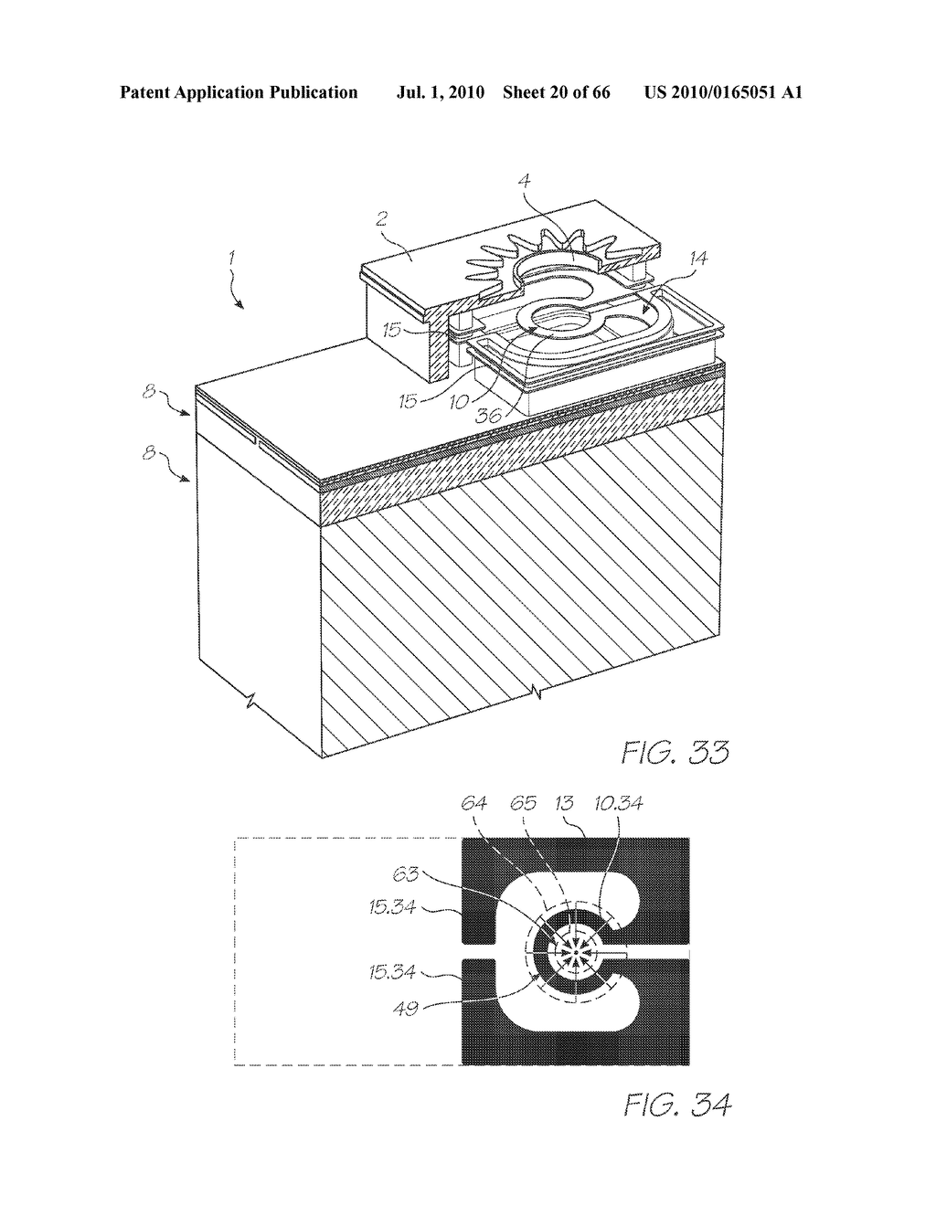 PRINTHEAD HAVING WIDE HEATER ELEMENTS - diagram, schematic, and image 21