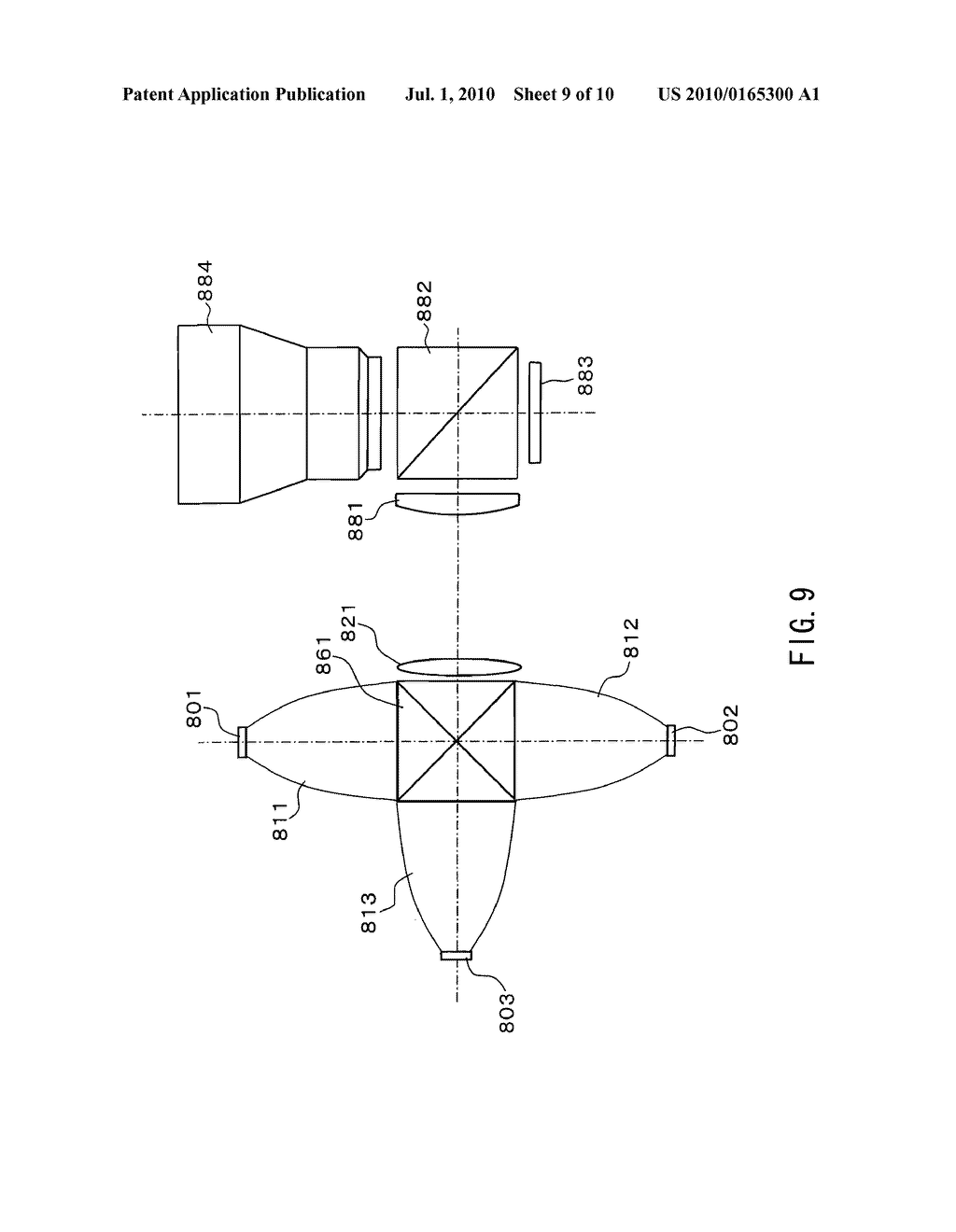 ILLUMINATION APPARATUS AND PROJECTION DISPLAY APPARATUS USING THE SAME - diagram, schematic, and image 10