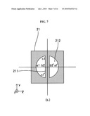 OPTICAL SYSTEM FOR A PARTICLE ANALYZER AND PARTICLE ANALYZER USING SAME diagram and image