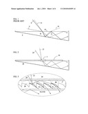 Collection optic for solar concentrating wedge diagram and image