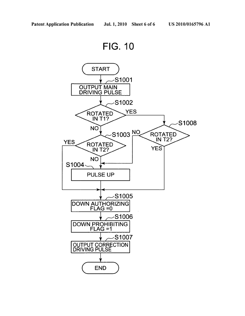 Stepping motor control circuit and analogue electronic watch - diagram, schematic, and image 07