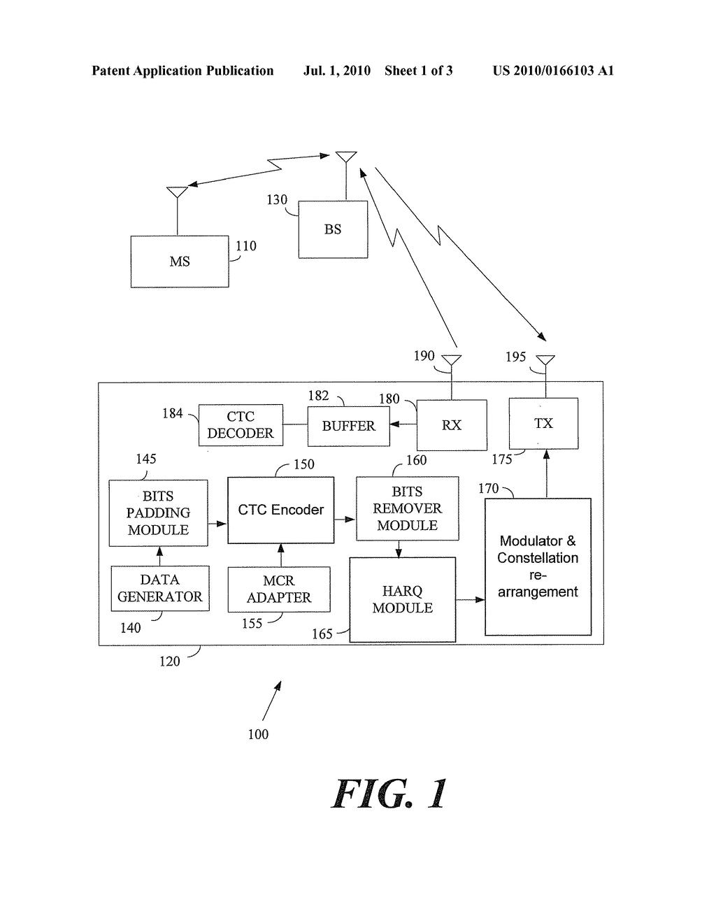 METHOD AND APPARATUS OF TRANSMITING ENCODED MESSAGE - diagram, schematic, and image 02