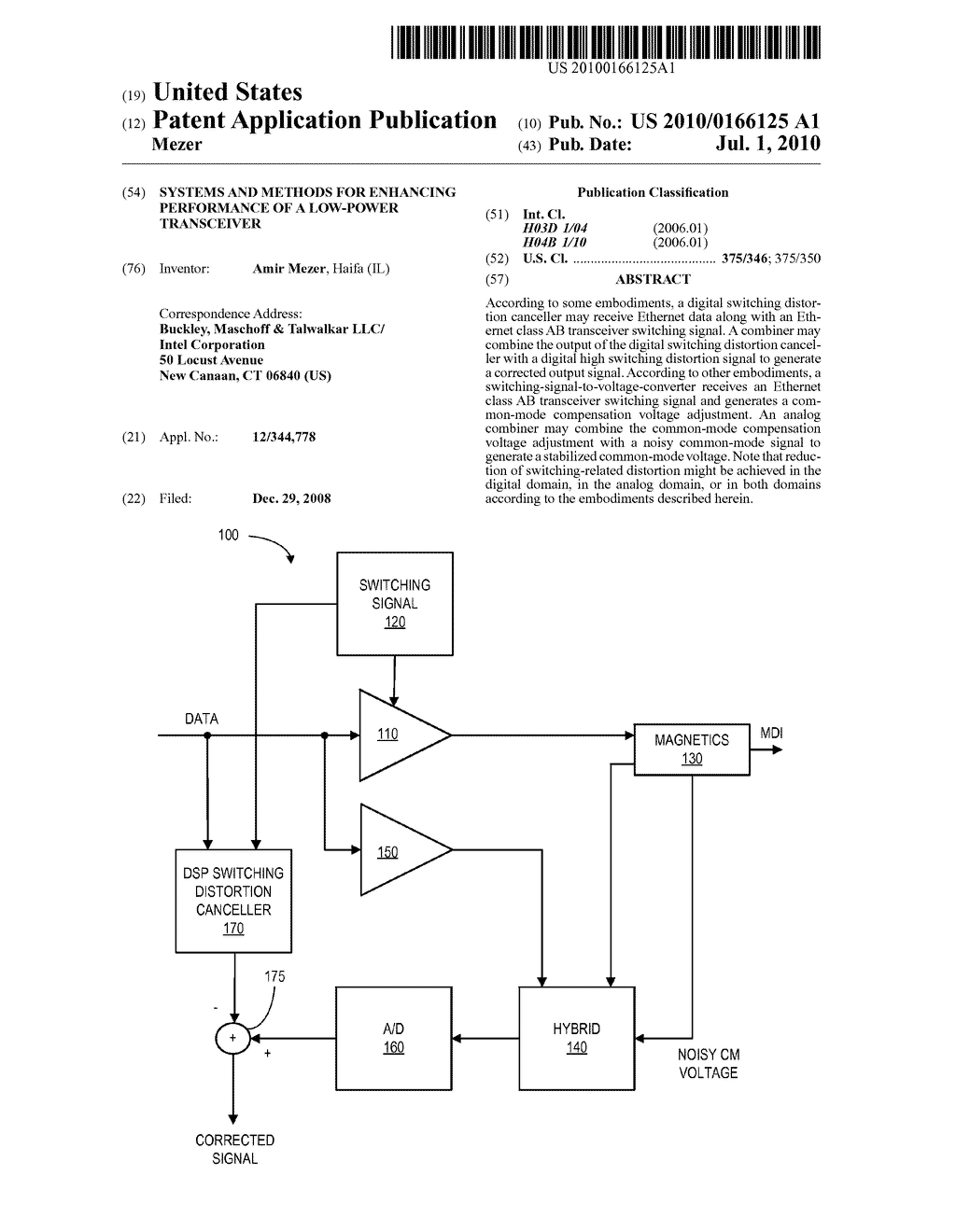 SYSTEMS AND METHODS FOR ENHANCING PERFORMANCE OF A LOW-POWER TRANSCEIVER - diagram, schematic, and image 01