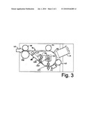 Check-processing device with conditionally-reversible track direction diagram and image