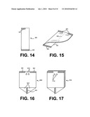 Pack of unfolded plastic bags diagram and image