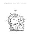 Lens barrier device, lens barrel, and imaging device diagram and image