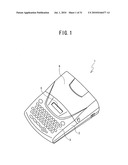 TAPE PRINTER diagram and image