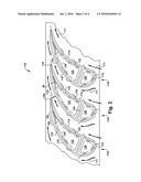 TURBINE BLADE COOLING CIRCUITS diagram and image