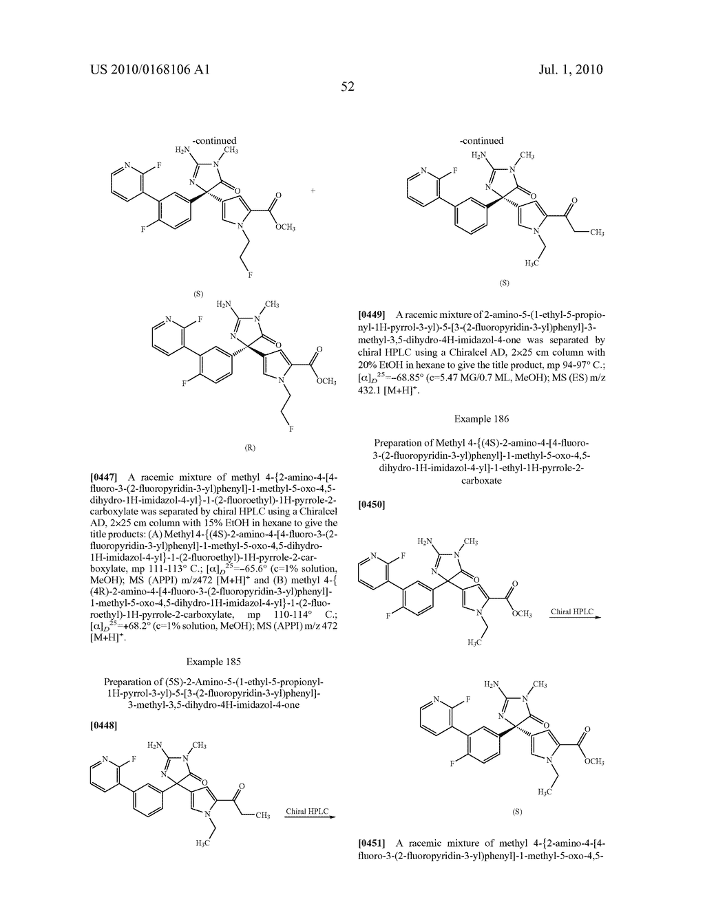 Amino-5-(5-membered)heteroarylimidazolone Compounds And The Use Thereof For Beta-secretase Modulation - diagram, schematic, and image 53