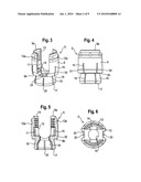 RECEIVING PART FOR RECEIVING A ROD FOR COUPLING THE ROD TO A BONE ANCHORING ELEMENT AND A BONE ANCHORING DEVICE WITH SUCH A RECEIVING PART diagram and image