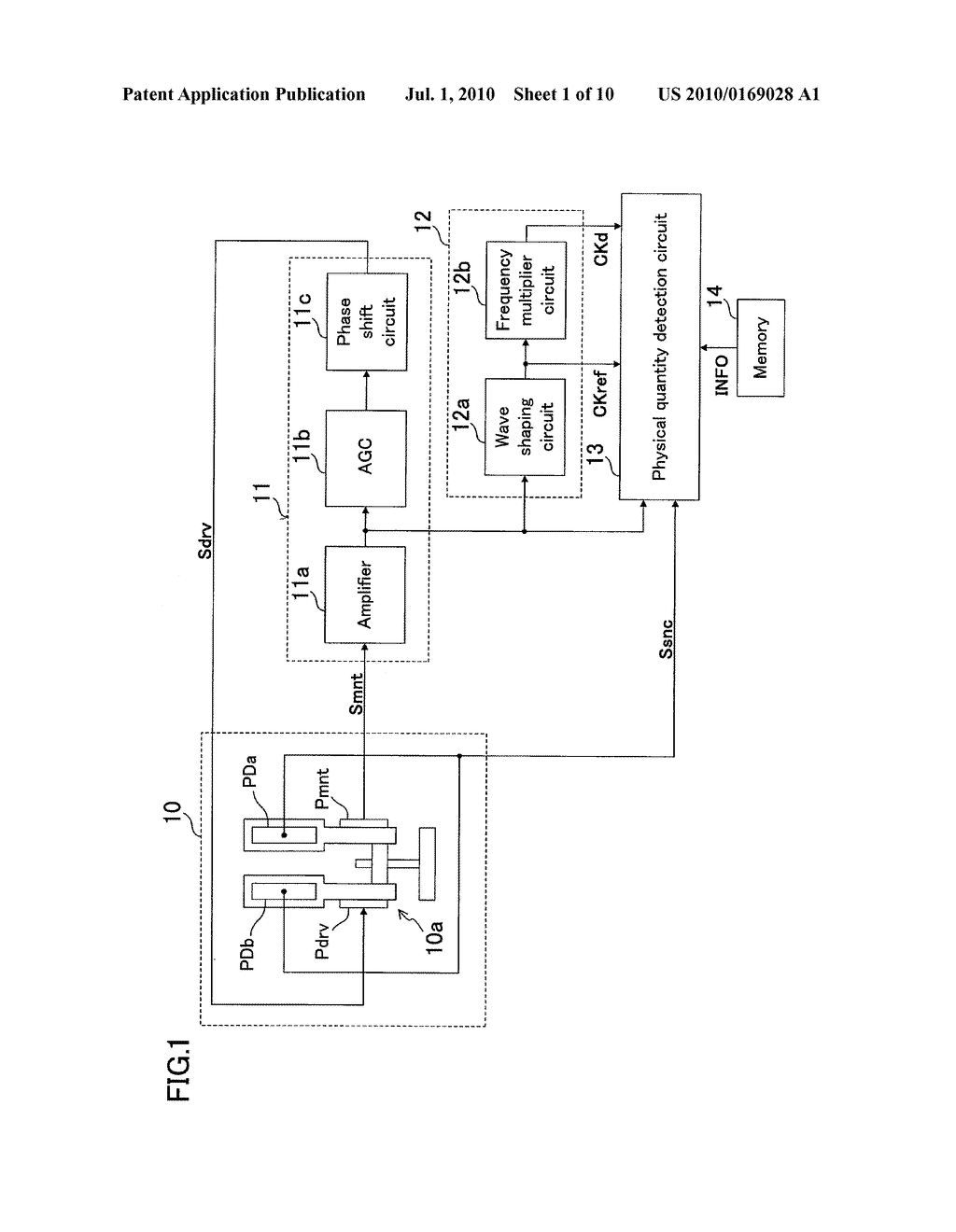 PHYSICAL QUANTITY DETECTION CIRCUIT AND PHYSICAL QUANTITY SENSOR DEVICE - diagram, schematic, and image 02