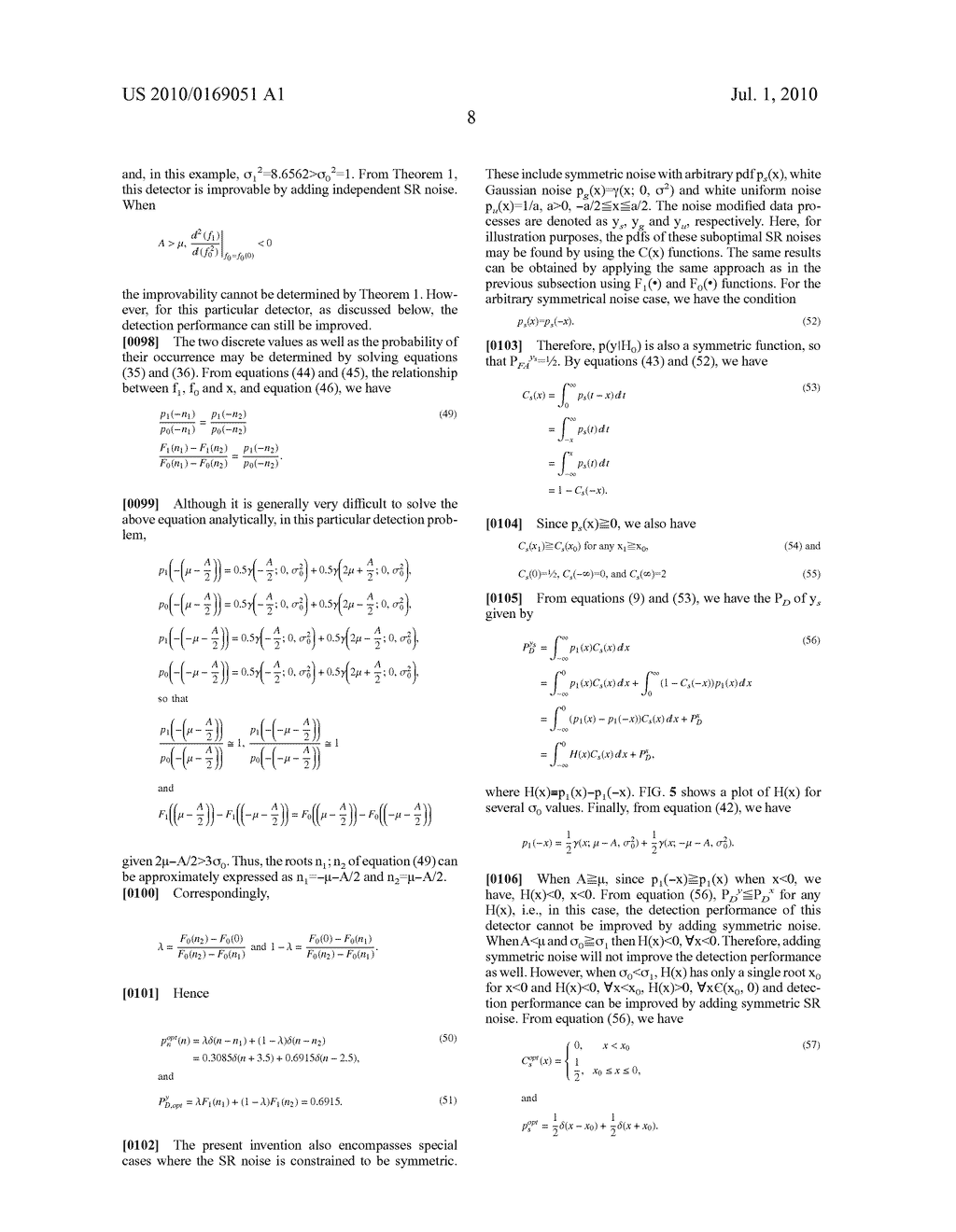 Optimized Stochastic Resonance Signal Detection Method - diagram, schematic, and image 23