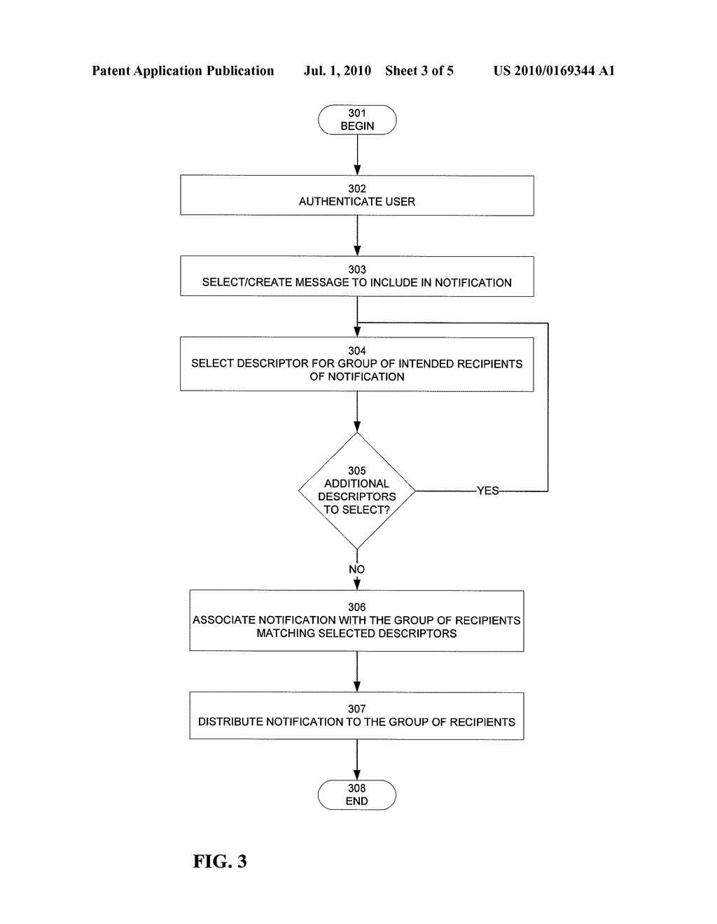 DYNAMIC FORMATION OF GROUPS IN A NOTIFICATION SYSTEM - diagram, schematic, and image 04