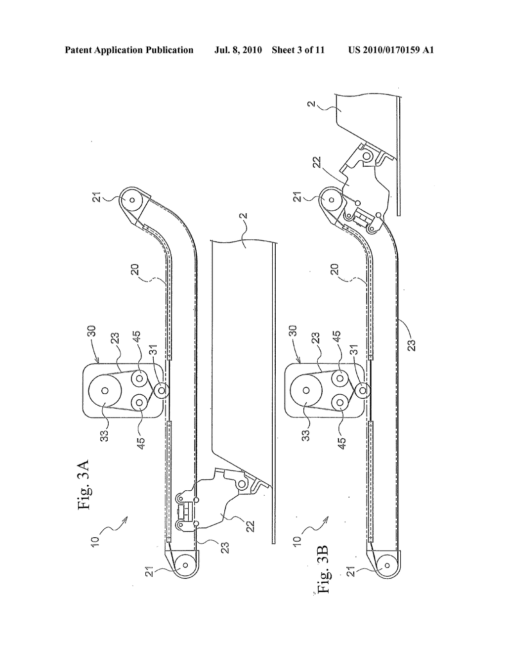 OPENING/CLOSING BODY DRIVING APPARATUS FOR VEHICLE - diagram, schematic, and image 04