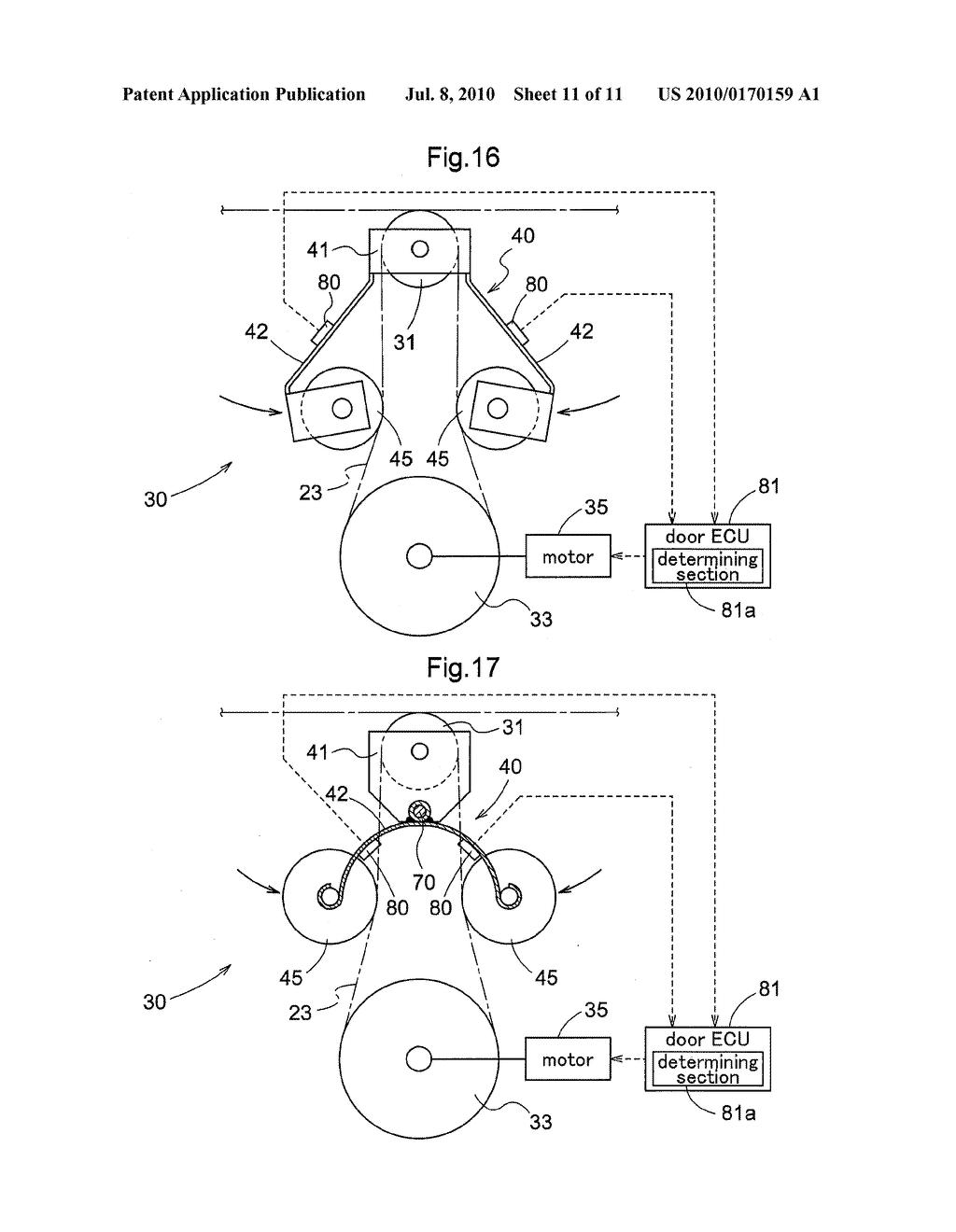 OPENING/CLOSING BODY DRIVING APPARATUS FOR VEHICLE - diagram, schematic, and image 12