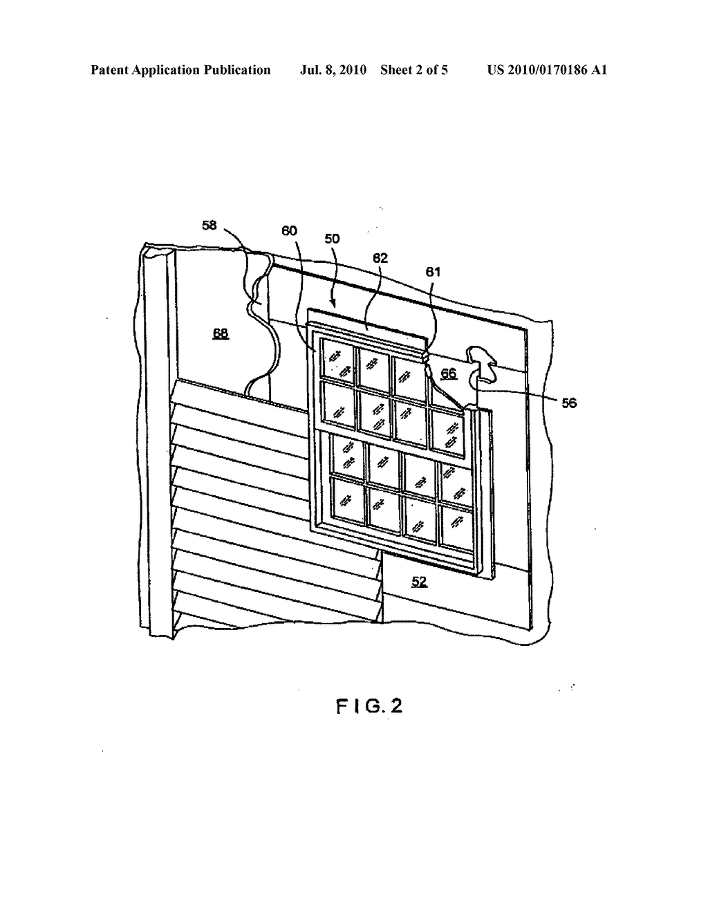 Weatherproofing backer for window and door installation - diagram, schematic, and image 03