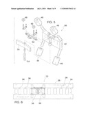 Trolley Assembly for Passenger Restraint System diagram and image