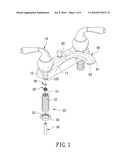 QUICK RELEASE DEVICE FOR FAUCETS diagram and image