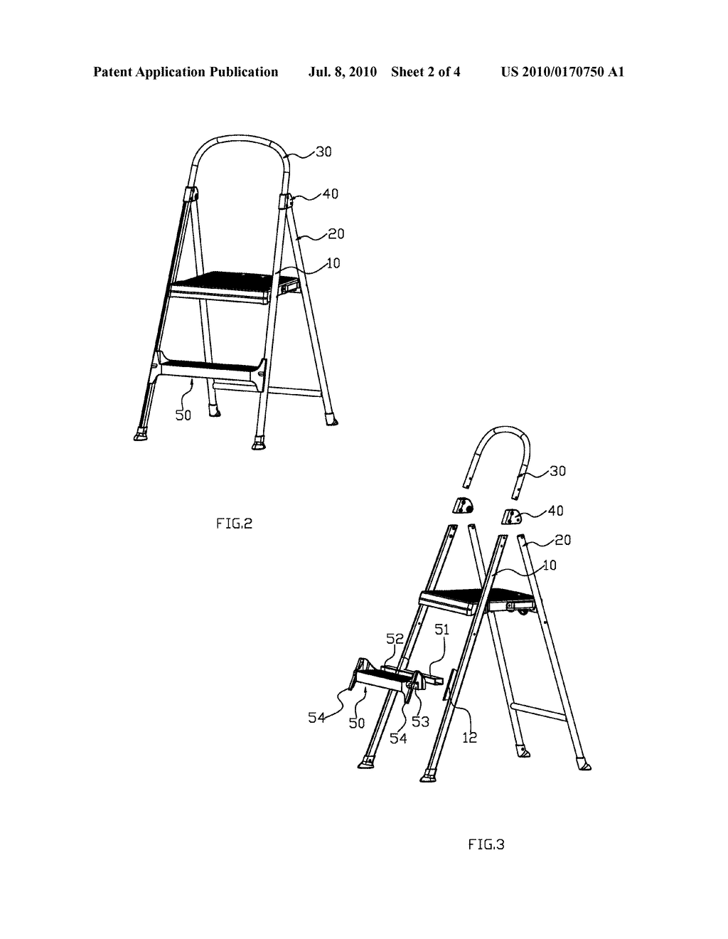 LADDER AND A LADDER TREAD - diagram, schematic, and image 03