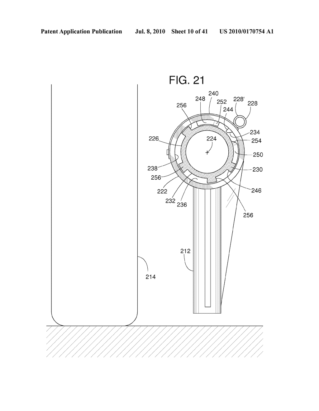 MANUAL WHEEL CHOCKS WITH ENHANCED BRACING UPON DEPLOYMENT - diagram, schematic, and image 11