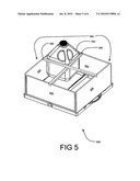 Collapsible cargo organizer diagram and image