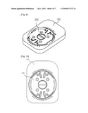 DISK FOR CONTROLLING AN ANGLE OF BINDING IN SNOWBOARD diagram and image