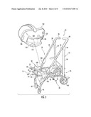 STROLLER WITH TRAVEL SEAT ATTACHMENT diagram and image