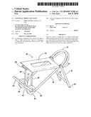 Universal mobile saw stand diagram and image