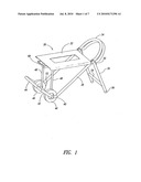 Universal mobile saw stand diagram and image