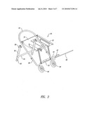 Universal mobile saw stand diagram and image