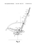 FURNITURE DEVICE WITH ADJUSTABLE ANGLE BETWEEN THE SEAT AND THE BACK OF THE PIECE OF FURNITURE diagram and image