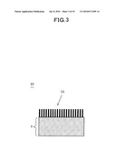 CARBON NANOTUBES, SUBSTRATE AND ELECTRON EMISSION DEVICE WITH SUCH CARBON NANOTUBES AND CARBON NANOTUBE SYNTHESIZING SUBSTRATE AS WELL AS METHODS OF AND APPARATUS FOR MAKING THEM diagram and image
