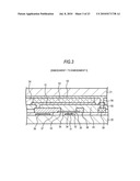 Driving method of organic electroluminescence emission part diagram and image