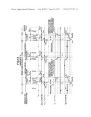 Driving method of organic electroluminescence emission part diagram and image