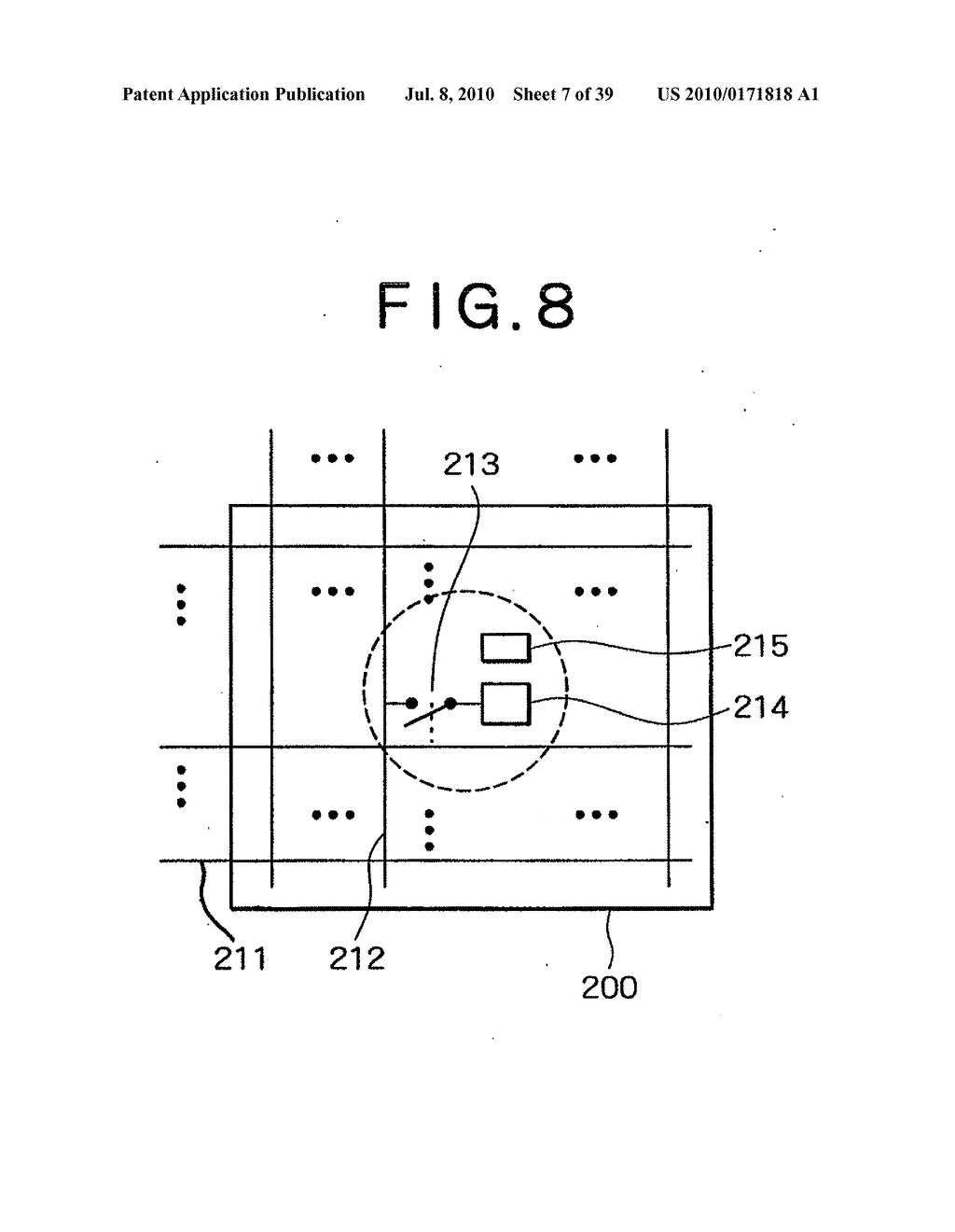 LIQUID CRYSTAL DISPLAY DEVICE, AND METHOD AND CIRCUIT FOR DRIVING FOR LIQUID CRYSTAL DISPLAY DEVICE - diagram, schematic, and image 08