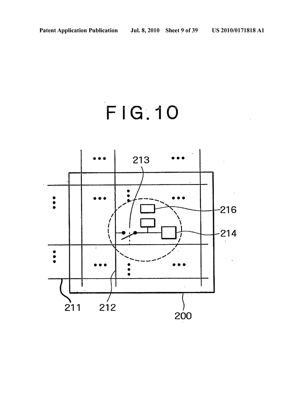 LIQUID CRYSTAL DISPLAY DEVICE, AND METHOD AND CIRCUIT FOR DRIVING FOR LIQUID CRYSTAL DISPLAY DEVICE - diagram, schematic, and image 10