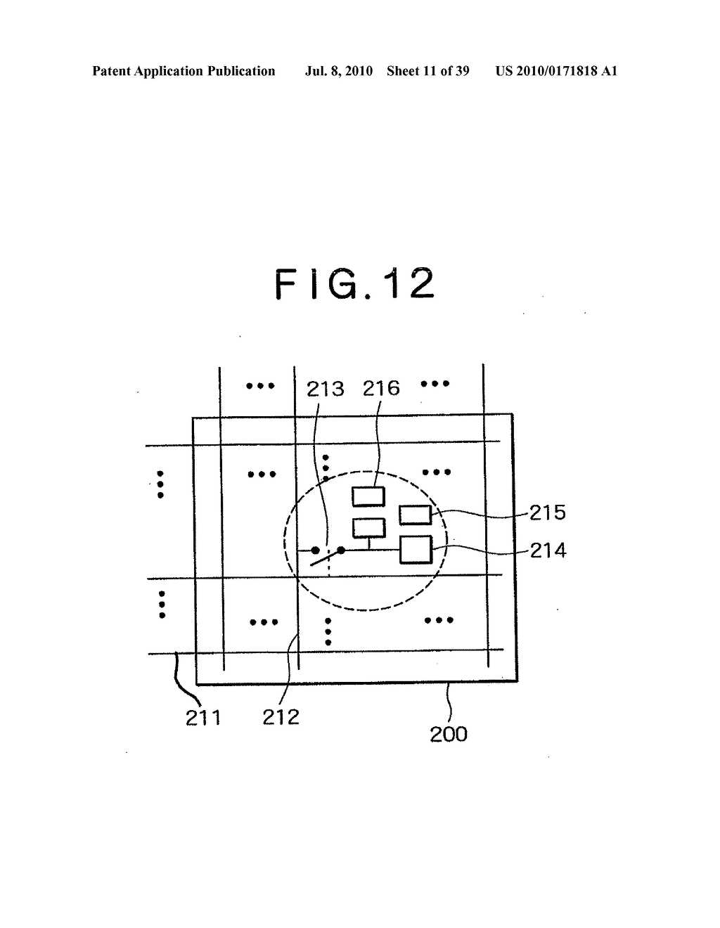 LIQUID CRYSTAL DISPLAY DEVICE, AND METHOD AND CIRCUIT FOR DRIVING FOR LIQUID CRYSTAL DISPLAY DEVICE - diagram, schematic, and image 12