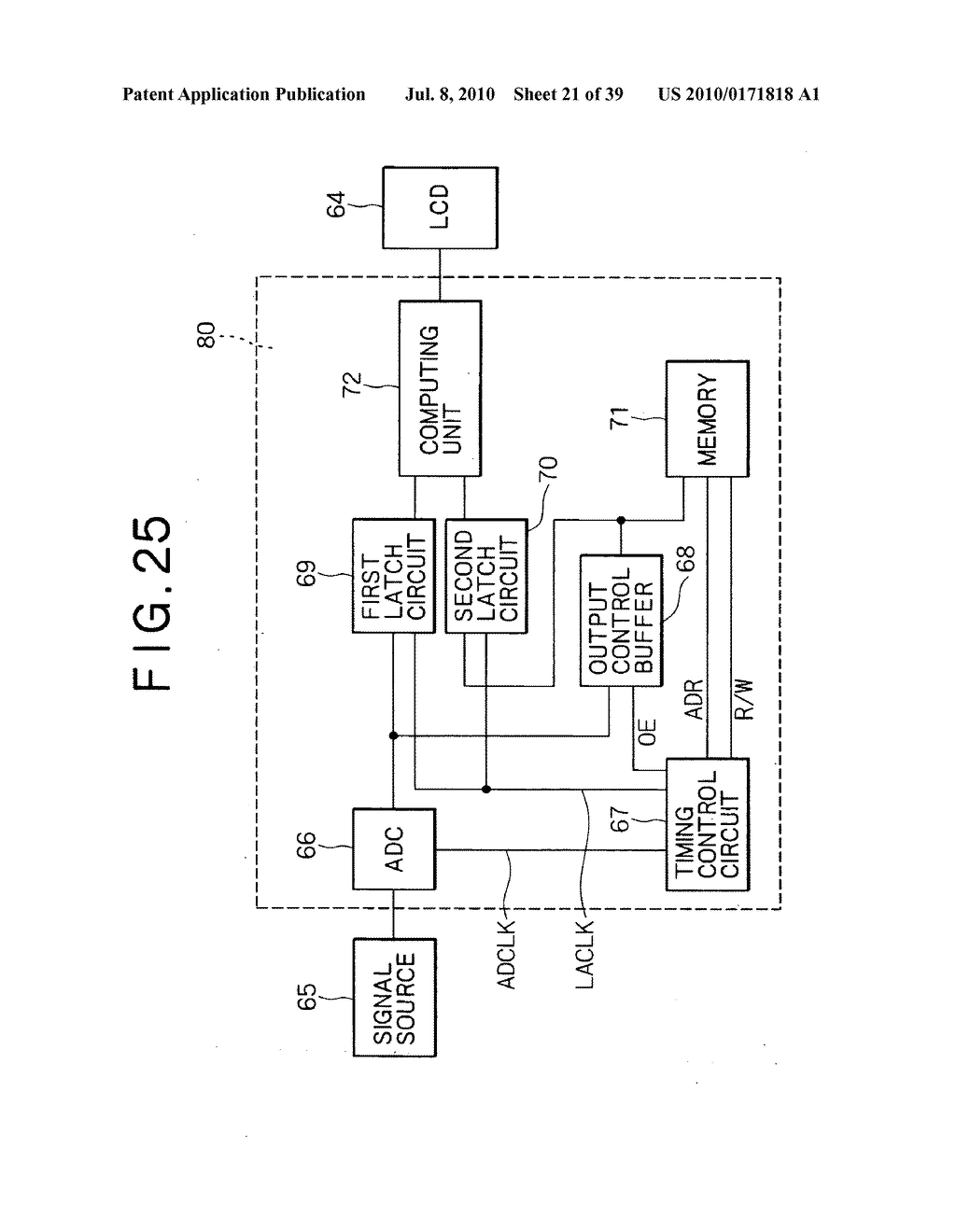 LIQUID CRYSTAL DISPLAY DEVICE, AND METHOD AND CIRCUIT FOR DRIVING FOR LIQUID CRYSTAL DISPLAY DEVICE - diagram, schematic, and image 22